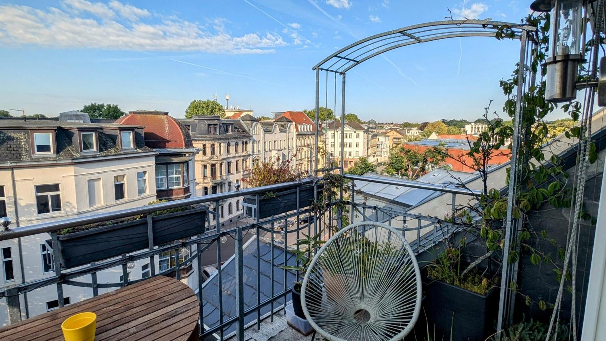 Grosszuegige Maisonette Ueber Dem Leipziger Zentrum Eksteriør billede